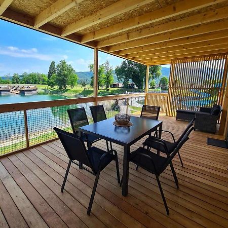 Deluxe Lake View Mobile Homes With Thermal Riviera Tickets Brežice 외부 사진